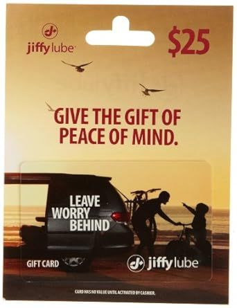 Jiffy Lube Gift Card