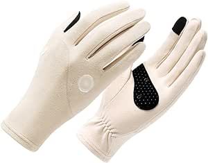 N/A Warm Velvet Touchscreen Full Finger Gloves Women Gloves Riding Gloves Cold Proof Mittens.