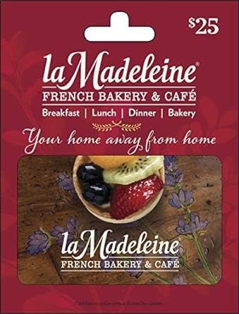 La Madeleine Gift Card