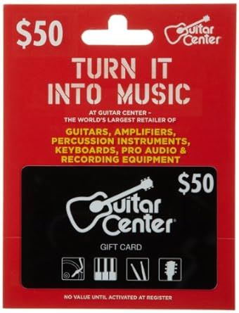 Guitar Center Gift Card