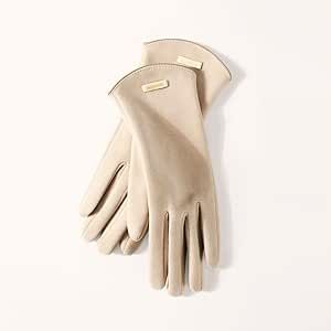 ZHAOLEI Unisex Plush Full Finger Gloves Touch Screen Thick Warm Soft Gloves Autumn/Winter Women Mittens