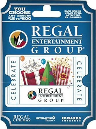 Regal Entertainment Gift Card