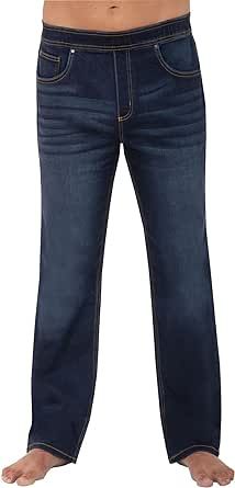 PajamaJeans Mens Jeans - Elastic Waist Pants Men