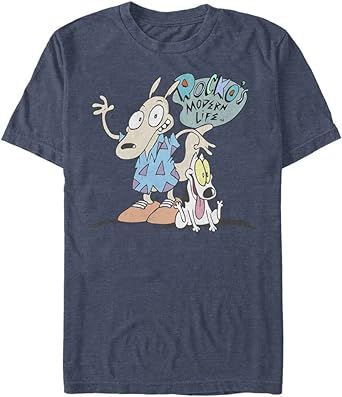 Nickelodeon Big & Tall Rocko's Modern Life Men's Tops Short Sleeve Tee Shirt